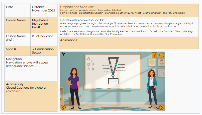 Educator Onboarding Storyboard Page 3