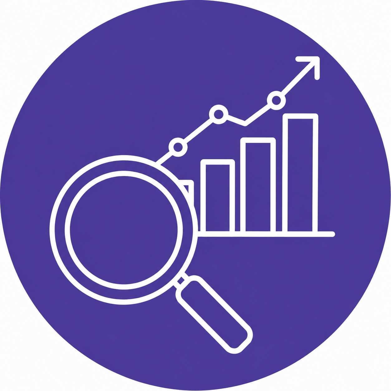 Analyze phase graphic icon