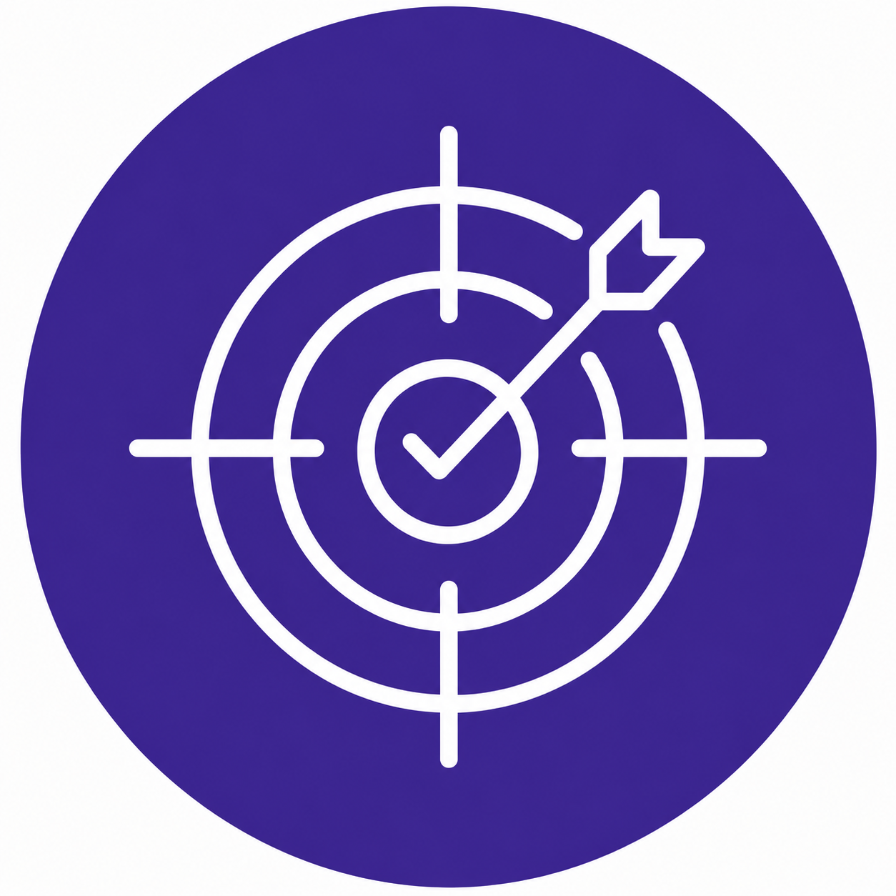 Evaluate phase graphic icon